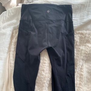 Lululemon Sz 6 Black Leggings